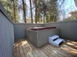 The Private Hot Tub on the Deck